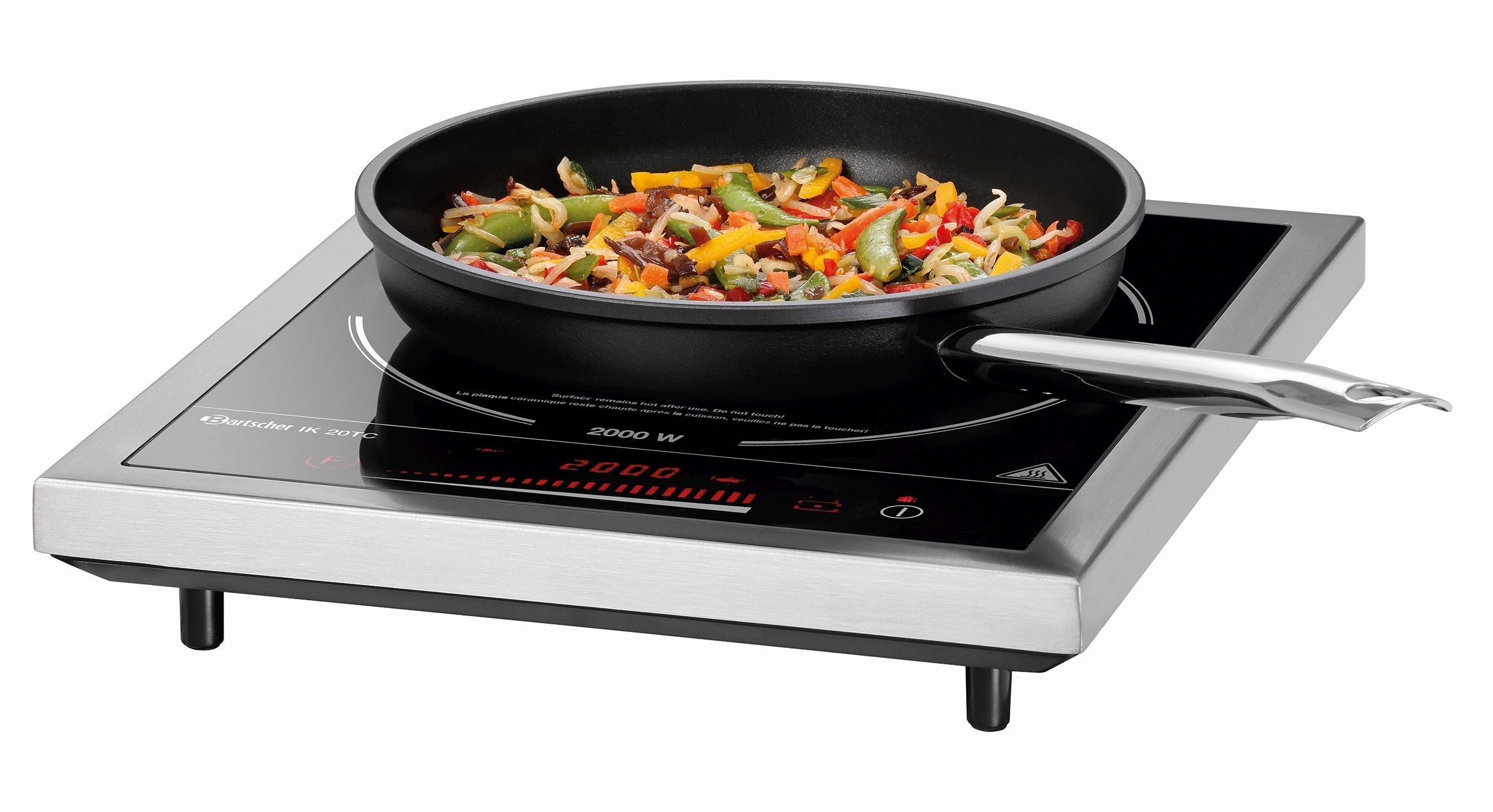 Plaque à induction - 2 kW - L 330 x P 400 mm - Bartscher - Mathon - 1