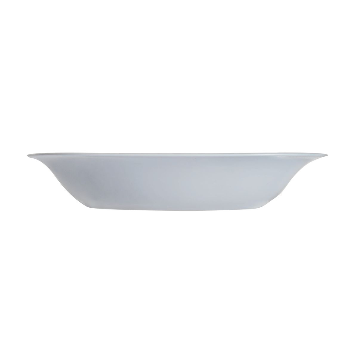 Assiette creuse grise 22,8 x 21,2 cm Carine Luminarc - Mathon - 2