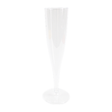 8Pcs - Flûte à champagne plastique PS  H195mm 170ml FirstPack - Mathon