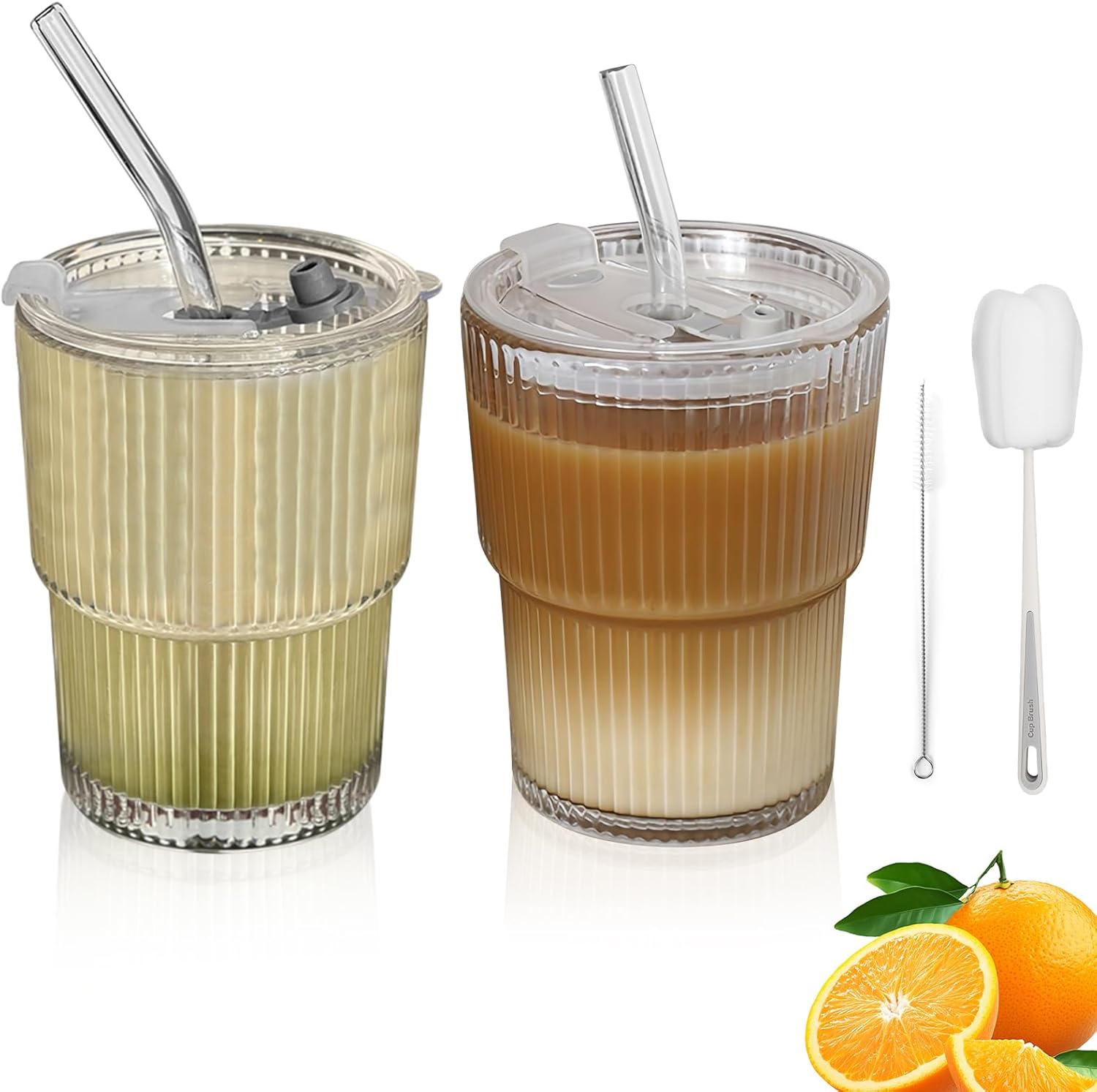 Verres avec Couvercle et Paille – Étanches et Durables Vendos85 - Mathon