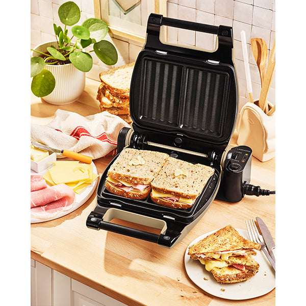 Gaufrier électrique 2 plaques Premium Gaufres® taupe 1200 W Lagrange - Mathon - 3