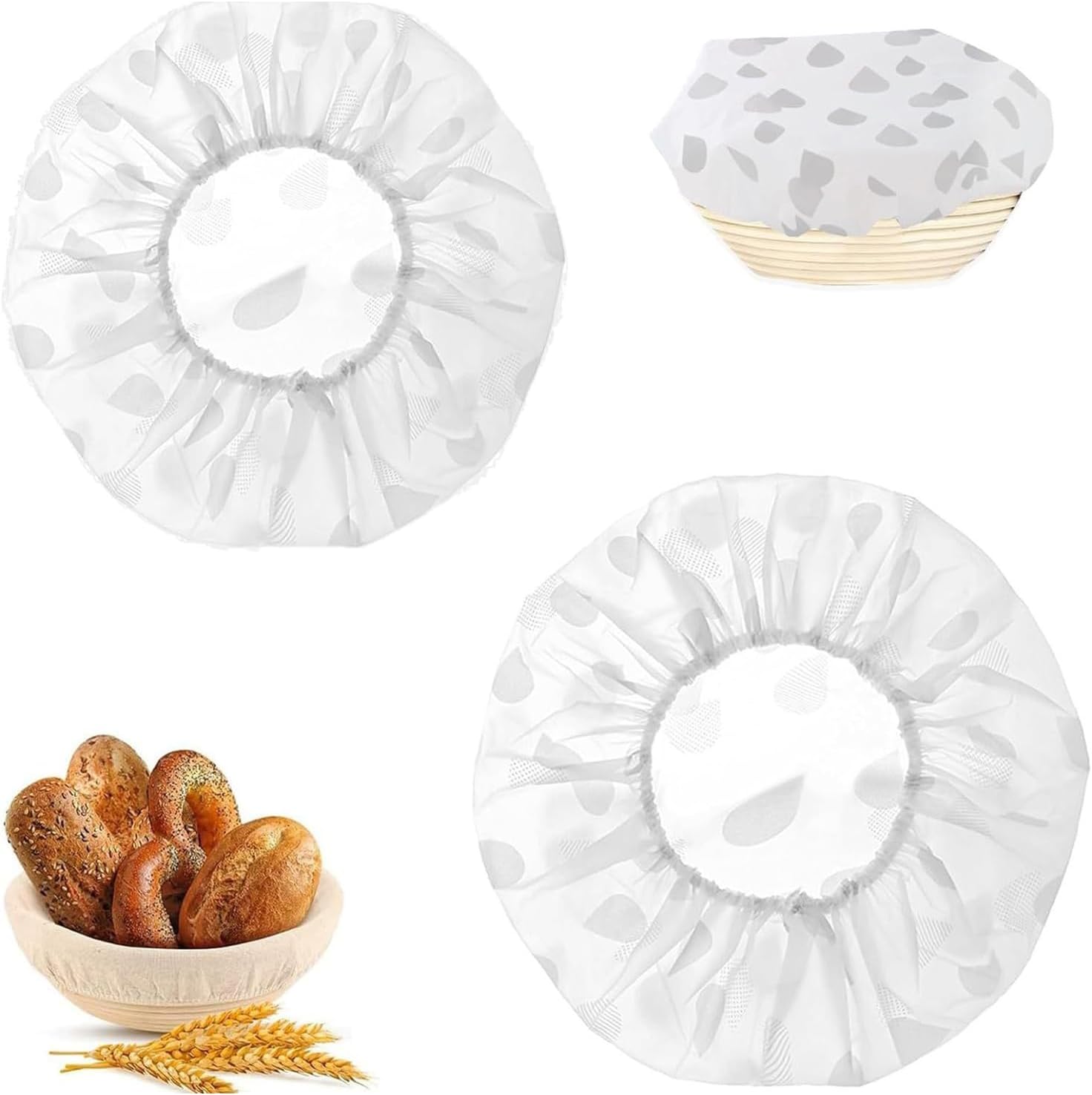 Lot 2 couvercles de fermentation réutilisables 27 cm Vendos85 - Mathon