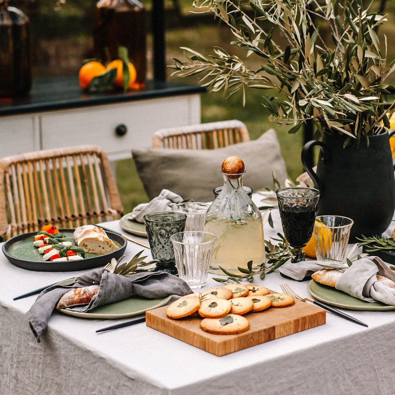 Lot de 6 verres à eau anthracite La Rochère - Mathon - 2