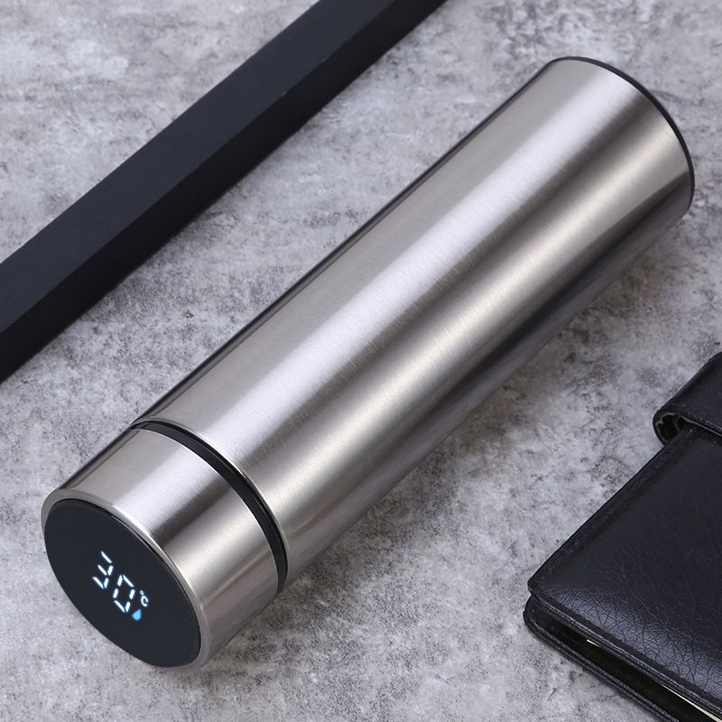 Bouteille isotherme en acier inoxydable 500ml avec affichage de la température Herzberg HG04234 Herzberg - Mathon - 2