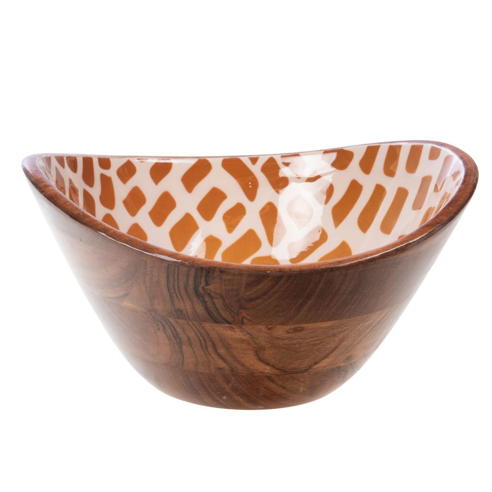 Saladier Isis moutarde 30 cm Amadeus - Mathon - 2