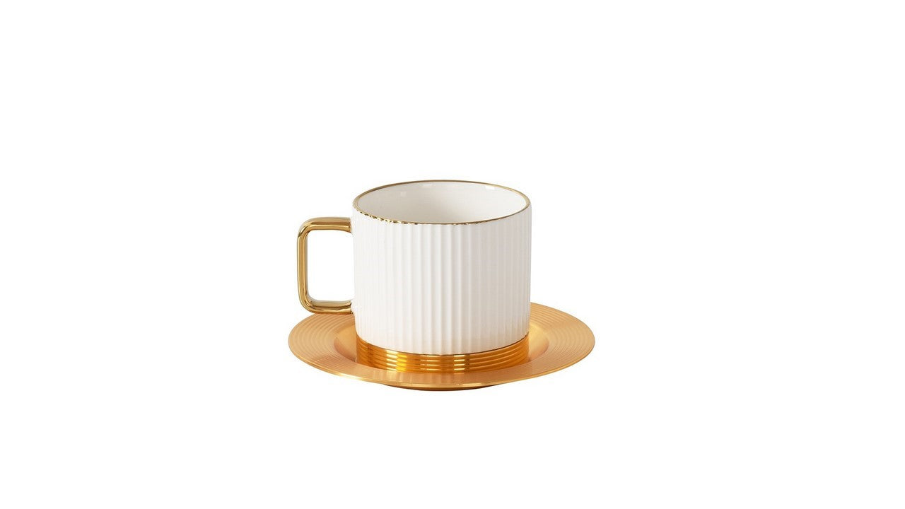 Set de 4 Tasses et sous-tasse - 14x7,6x7cm - TANGO Pampa Bay - Mathon