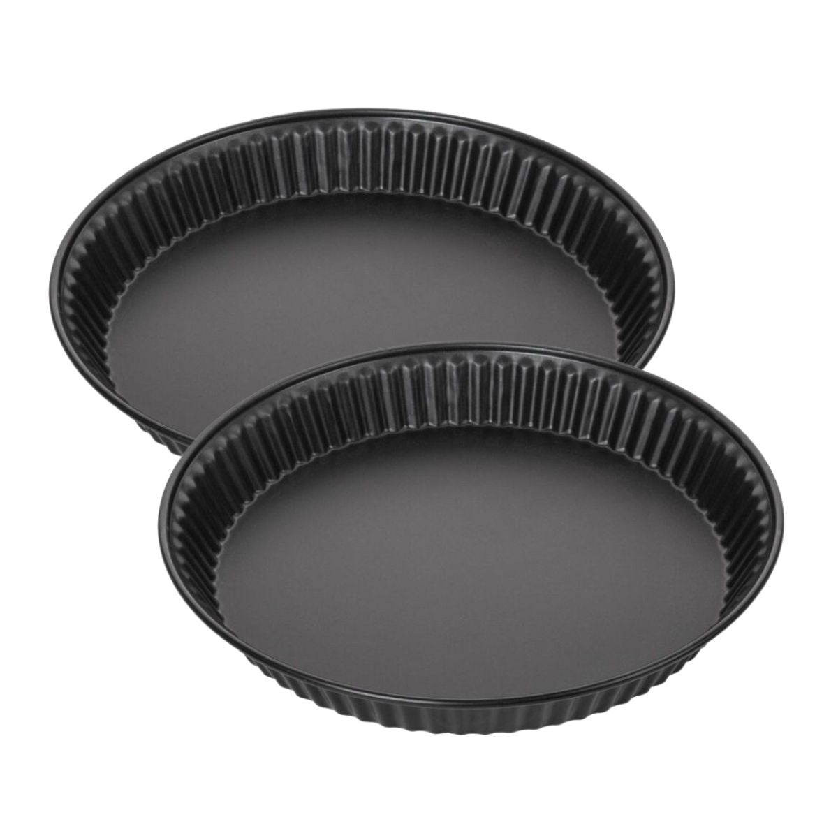 Lot de 2 moules à quiche lorraine 30 cm Zenker Spécial Countries Zenker - Mathon - 1