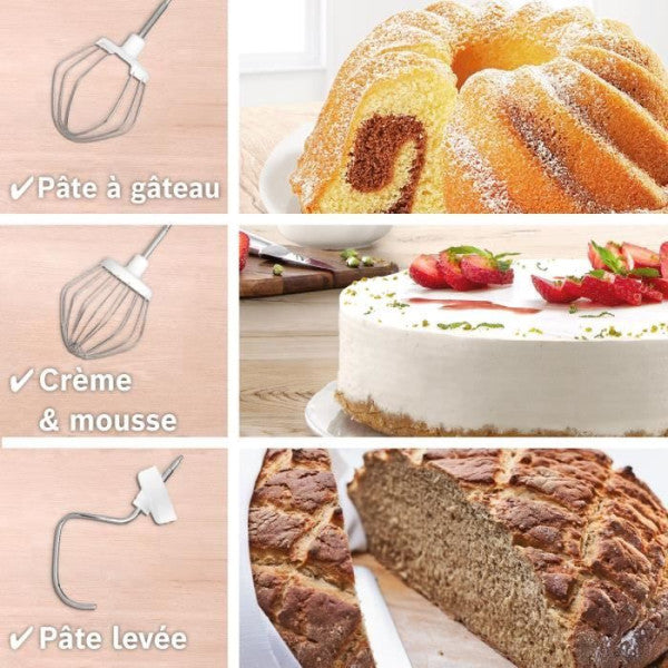 Robot  Pâtissier Bosch Serie 2 Mums2aw21- 700 W - 4 Vitesses - 3,8 L - Bosch - Mathon - 4