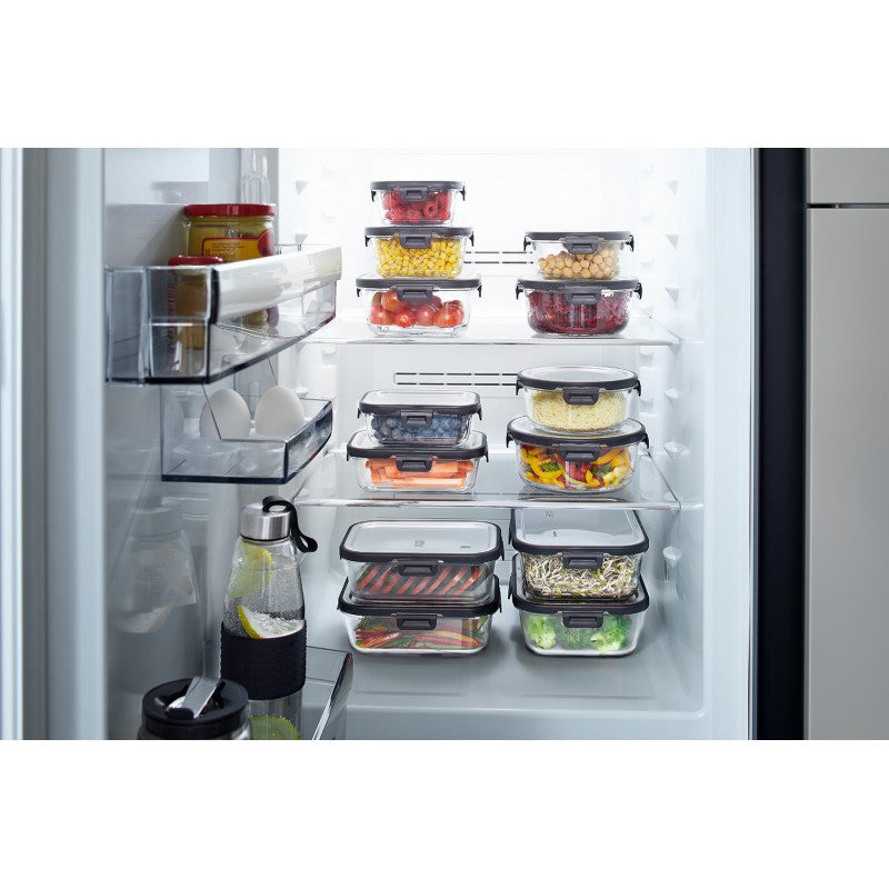 Récipient frais MILO, rond, 900 ml (fraîcheur et contrôle des stocks via l