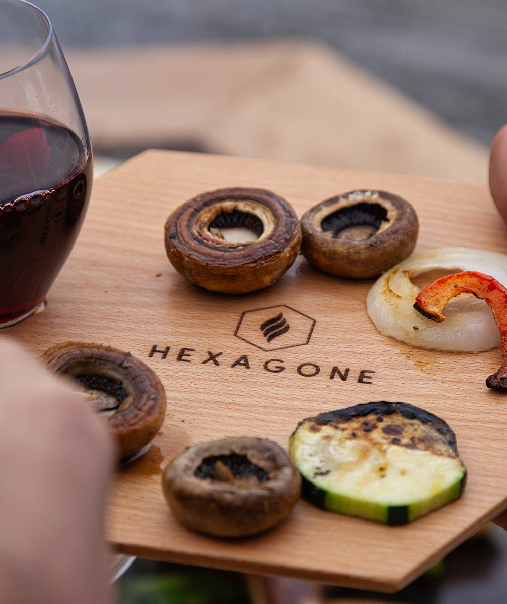 Planche apéritif Hêtre Hexagone - Mathon - 2