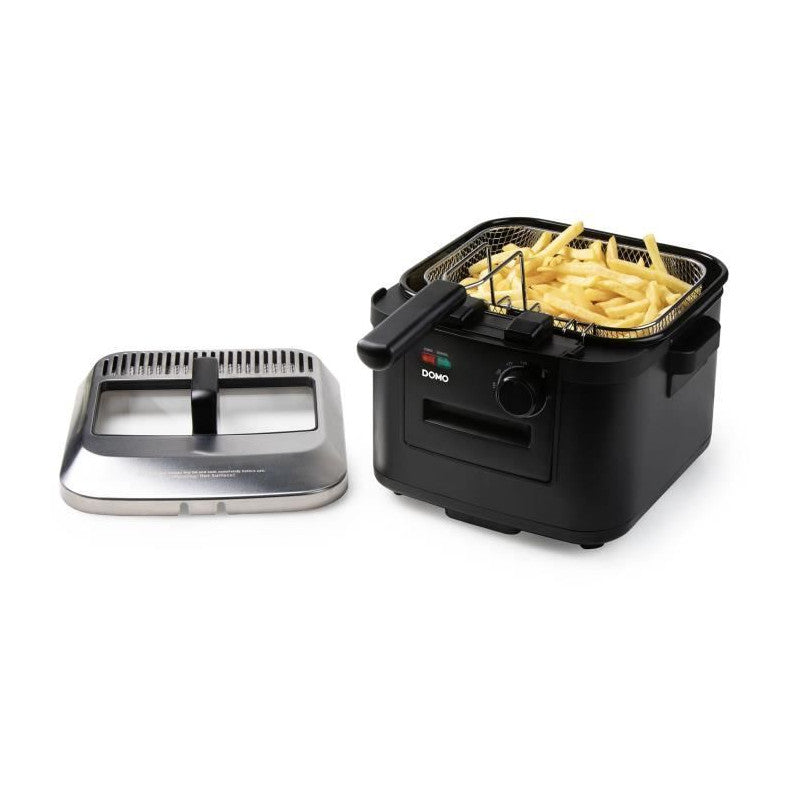 Domo Friteuse 4l 2000w Noir - Do545fr Domo - Mathon - 1