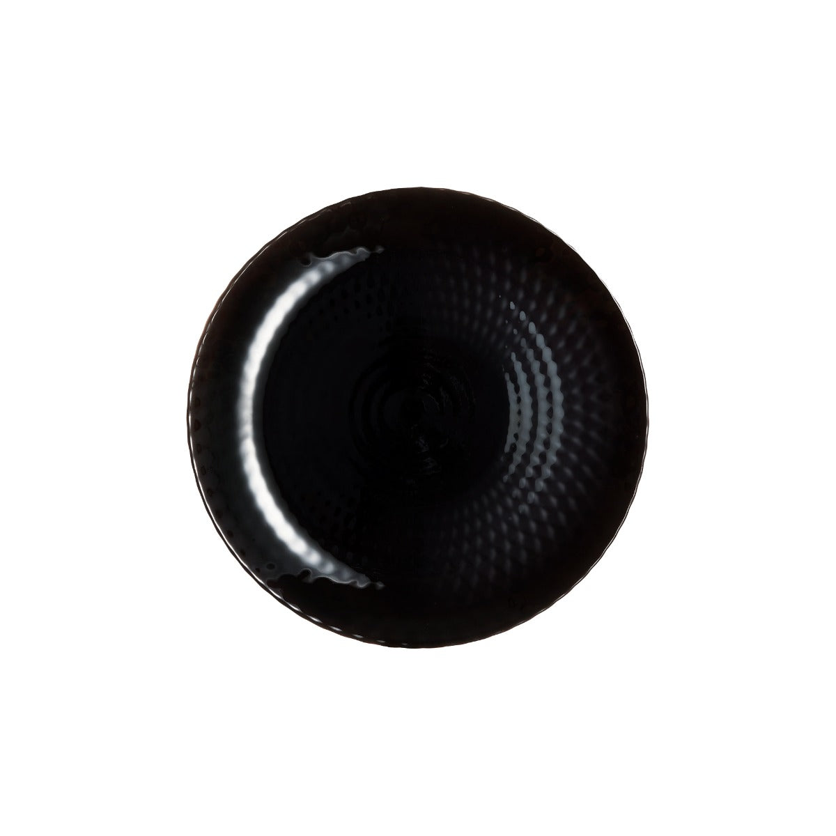 Assiette à dessert noire 19 cm Pampille Luminarc - Mathon - 1