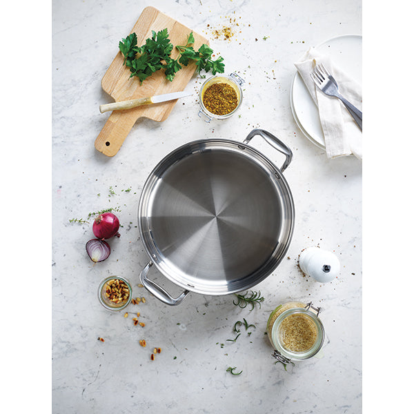 Faitout inox avec couvercle Chef 24 cm 5,7 L Beka - Mathon - 2