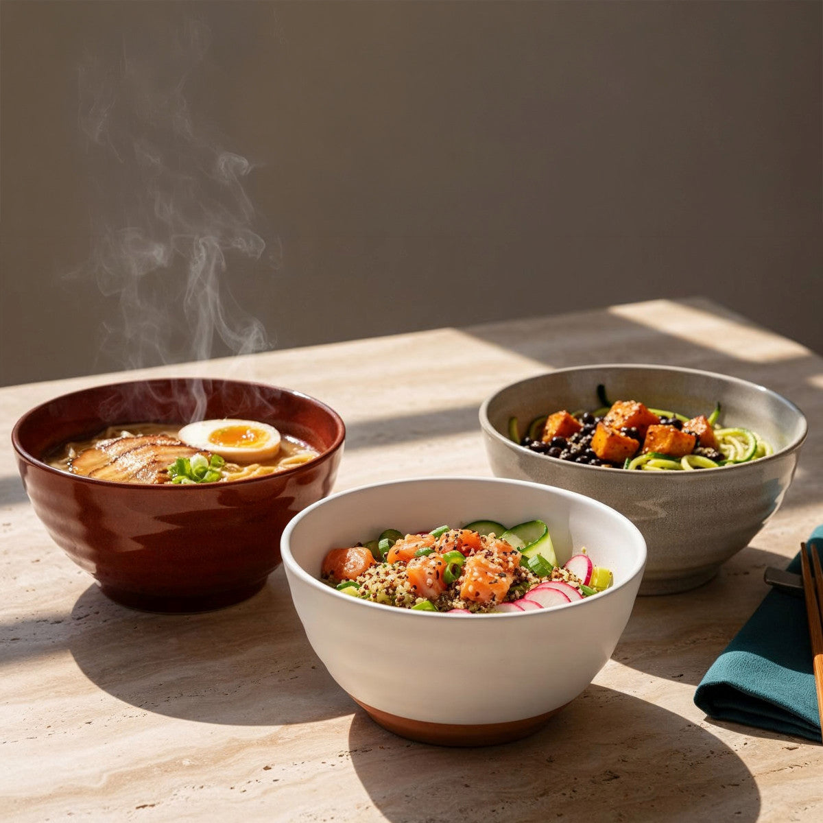 Fuji Terra Cotta - 4 bols à ramen Médard de Noblat - Mathon - 5