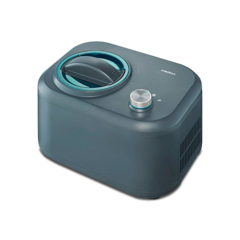 Medion Machine A Glace Avec Compresseur (convient Pour La Préparation De Cremes Glacées, Yaourts Glacés & Sorbets, 1 Litre, 1 Medion - Mathon - 1