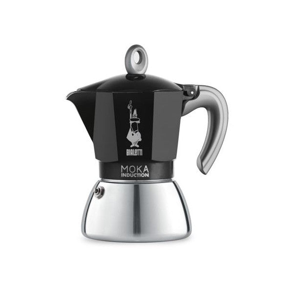 Cafetière Italienne Bialetti Nouvelle Moka Induction 6 Tasses Noir Et Bialetti - Mathon