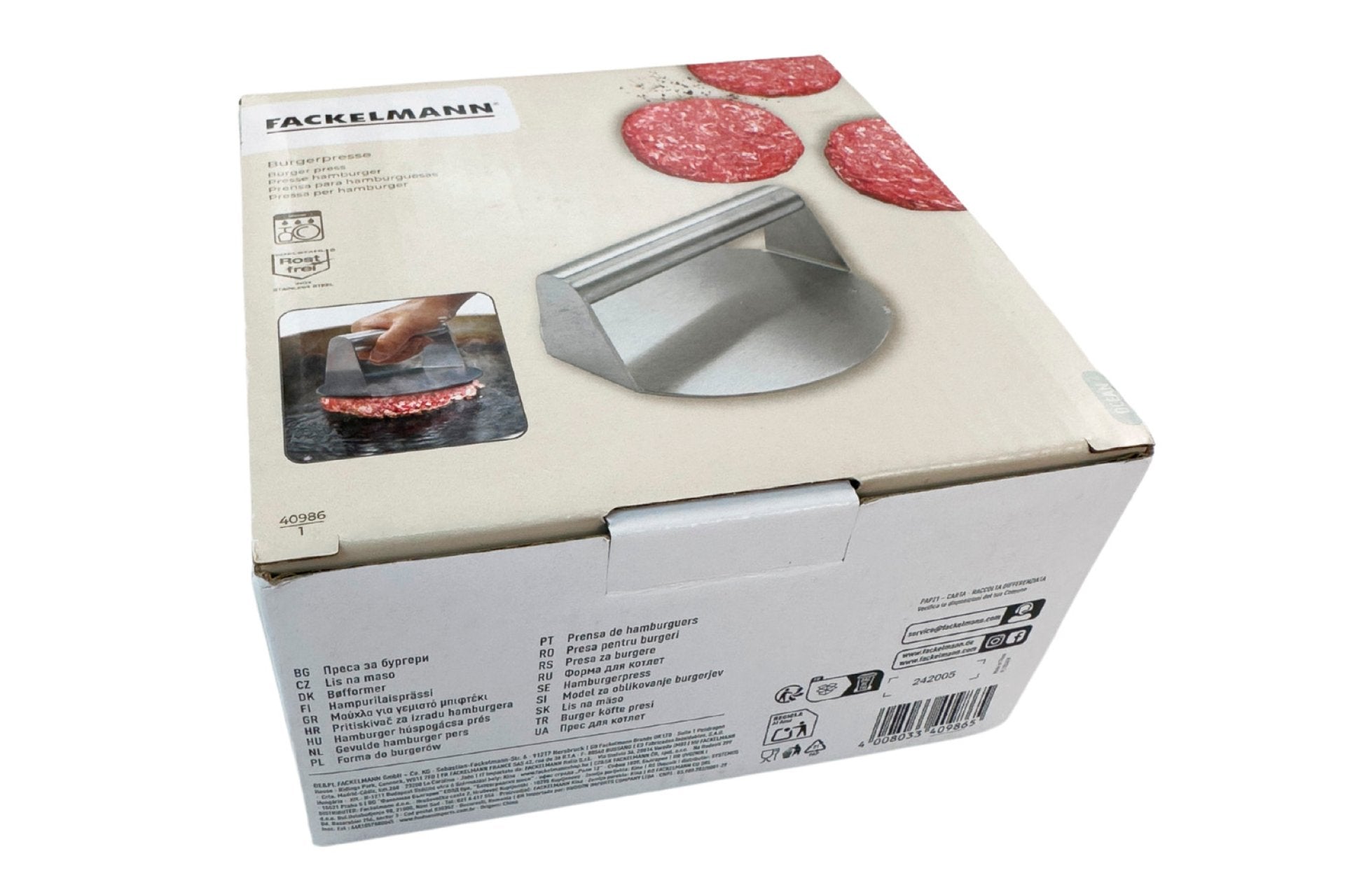 Presse à hamburger Fackelmann - Mathon - 8