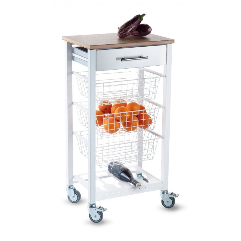 Chariot de cuisine onda effet latté Don Hierro - Mathon - 1