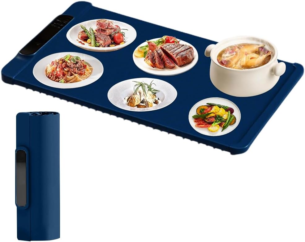 Chauffe-plat électrique 10 températures silicone pliable Vendos85 - Mathon