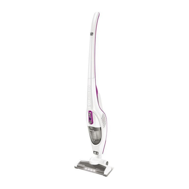 Aspirateur Balai Sans Fil 2-en-1 - Sencor - Svc 7814vt - 110 W - 76 Db - 0,5 L - Blanc / Violet SENCOR - Mathon - 4
