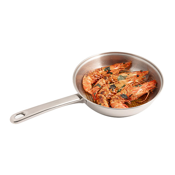 Poêle tout inox avec fond grill 28 cm Artame - Mathon - 6