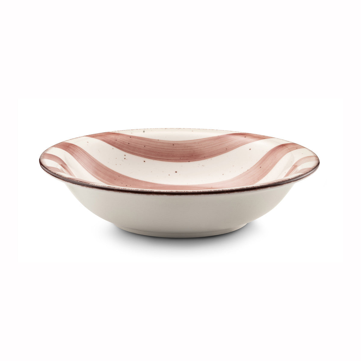 Rivage Corail - Assiette salade et pâtes 21 cm (lot de 6) Médard de Noblat - Mathon - 1