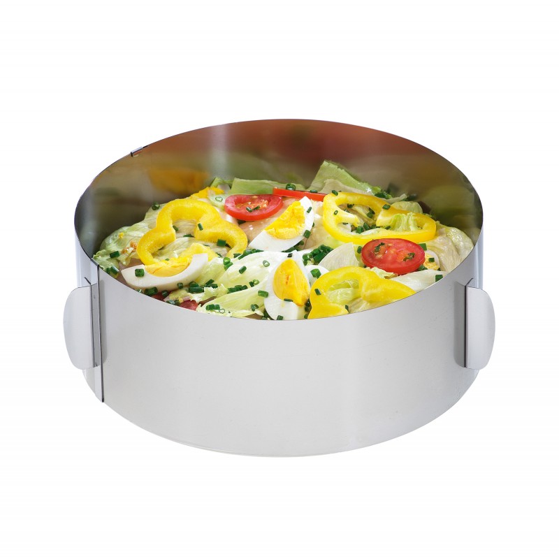 Cercle à gâteau - 10 cm avec poignées extensible Gefu - Mathon - 3