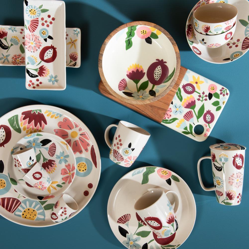 Assiette plate Bertille 25 cm (lot de 6) Amadeus - Mathon - 3