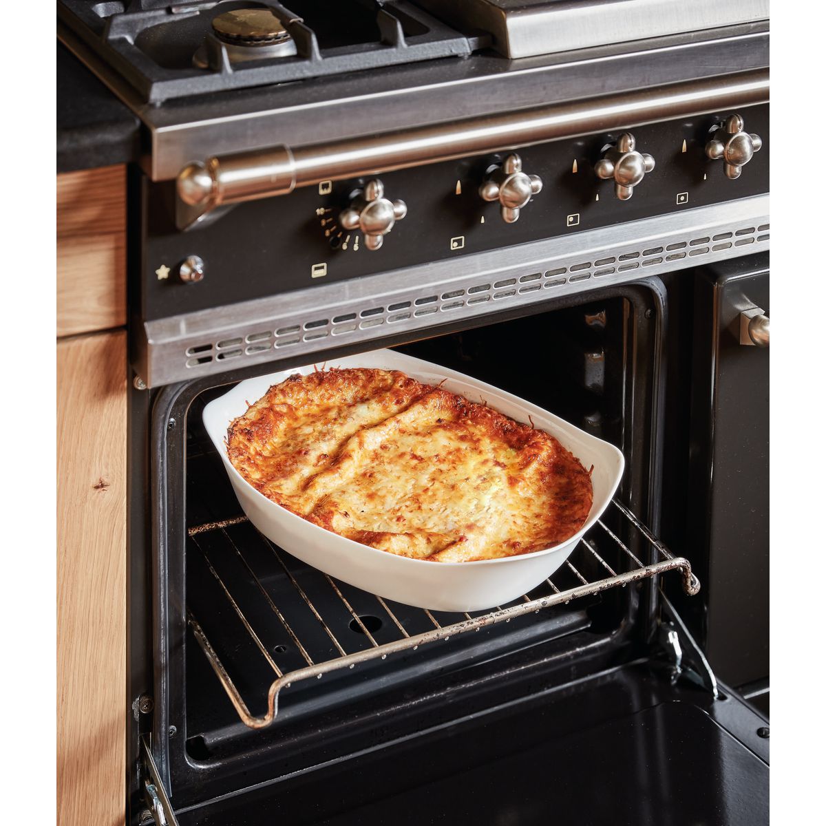 Plat à four rectangulaire blanc 34X25cm Smart Cuisine Carine 250°C   - Opale culinaire extra léger et résistant Luminarc - Mathon - 4