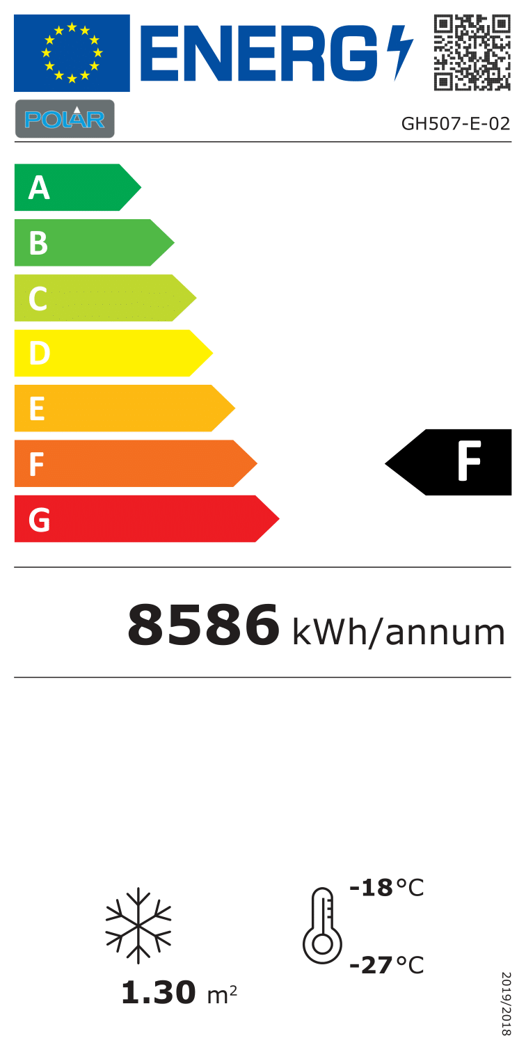 Armoire Réfrigérée Négative - Vitrée 920 L - Polar - Mathon - 2