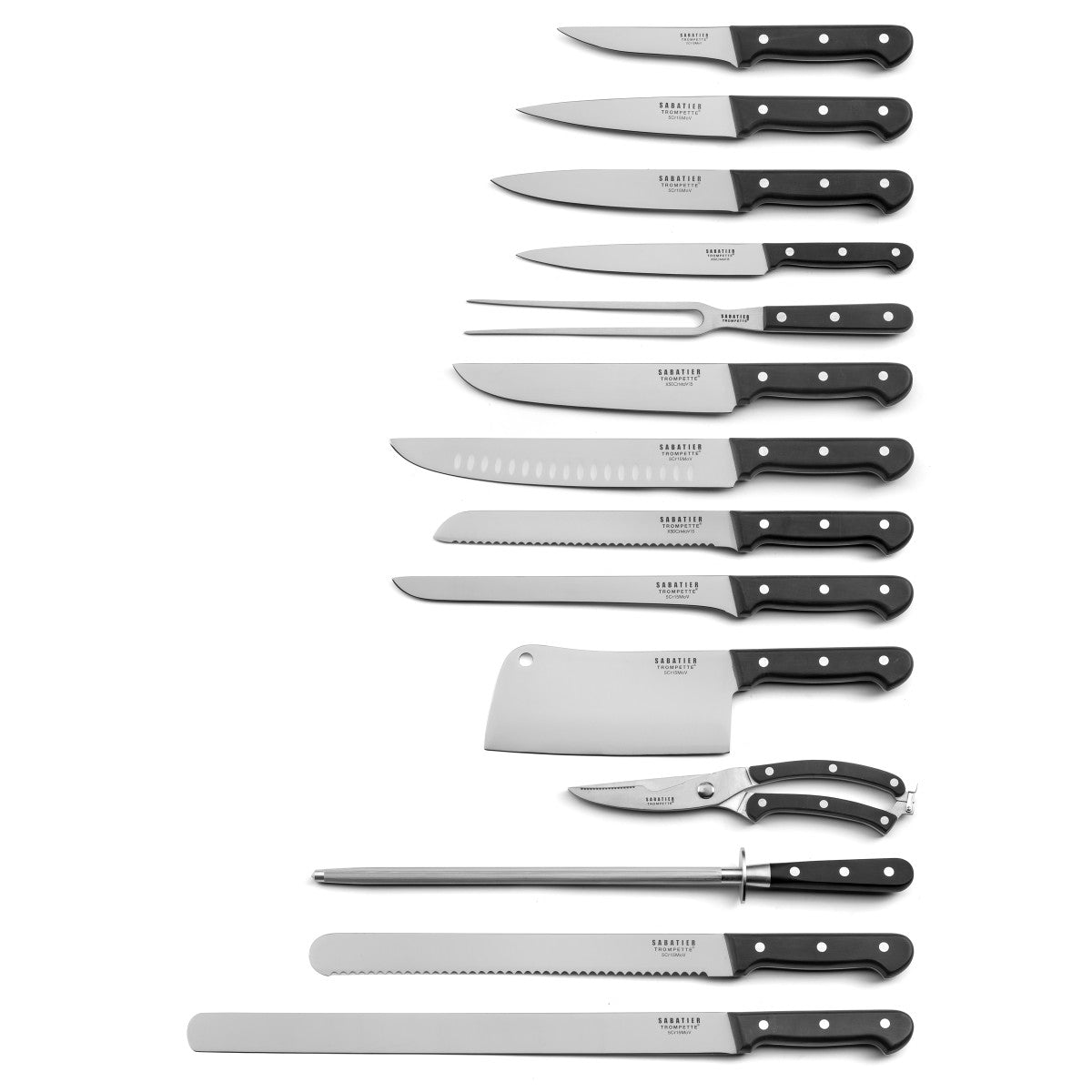 Universal - Trousse 5 couteaux de cuisine Sabatier Trompette - Mathon - 8