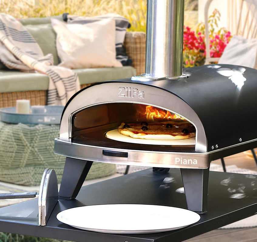 Four à Pizza PIANA à pellets Charbon Ziipa - Mathon - 3