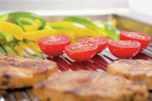 Plaque à Snacker Nervurée Electrique - Armoire Ouverte - Bartscher - Mathon - 1