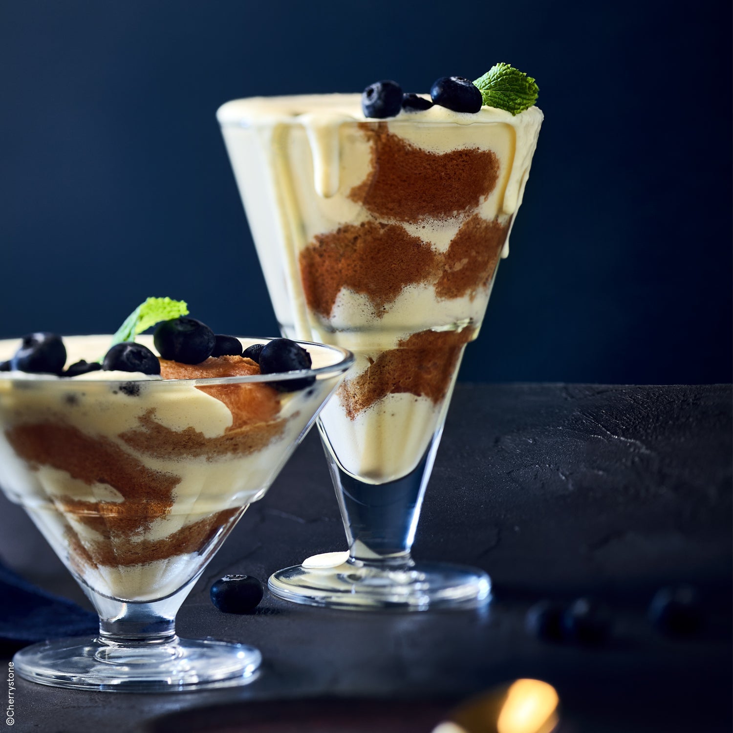 Lot de 6 coupes à dessert haute La Rochère - Mathon - 2