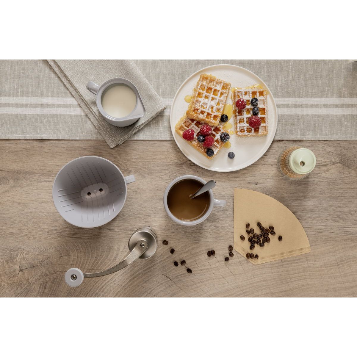 Porte filtre à café taille 4  Nature Fackelmann - Mathon - 2