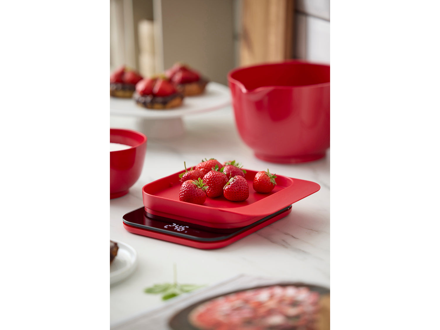 Bol à mélanger Margrethe Rouge 0,5L Rosti - Mathon - 6