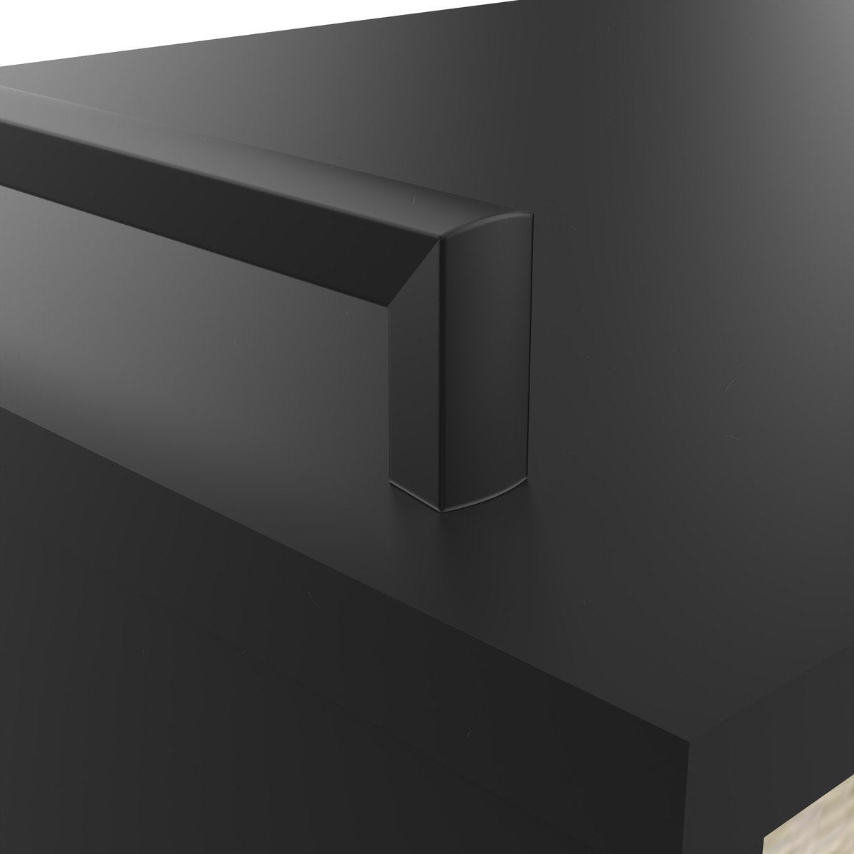 Desserte 2 portes, 4 niches et 1 tablette H79 cm - INDUS Calicosy - Mathon - 6