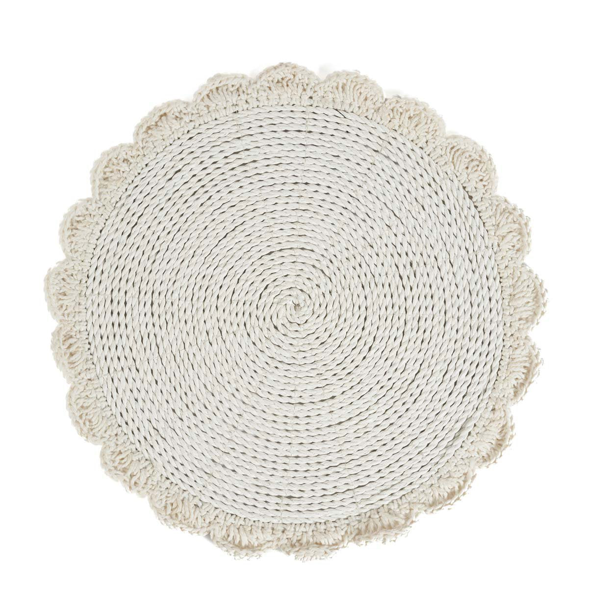 Le Set de Table Macrame Marriage - Naturel Bazar Bizar - Mathon - 1