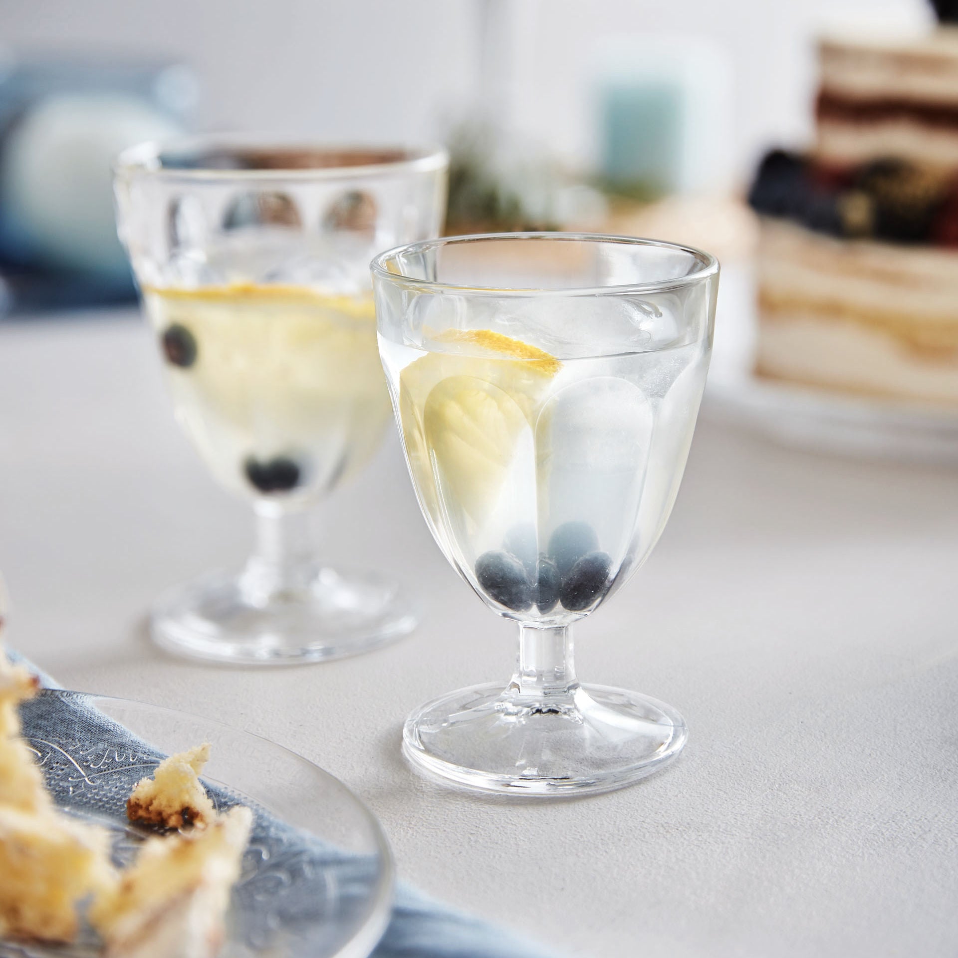 6 verres à pied 21cl Roman Luminarc - Mathon - 3