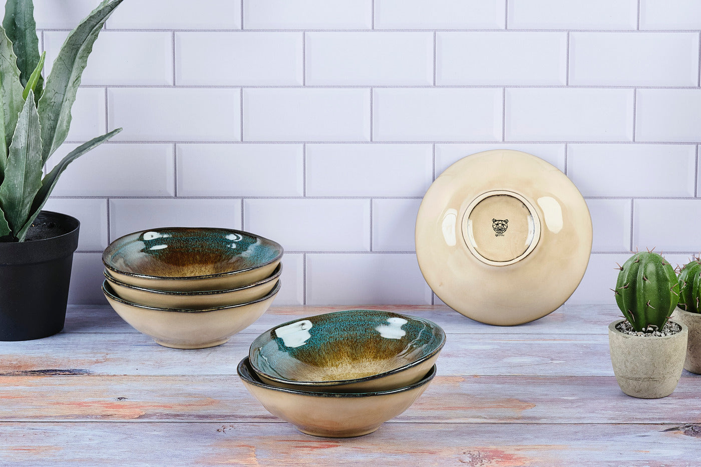 Bol ISLAND Ø15cm - 6 pièces - Terre et mer Björn - Mathon - 2