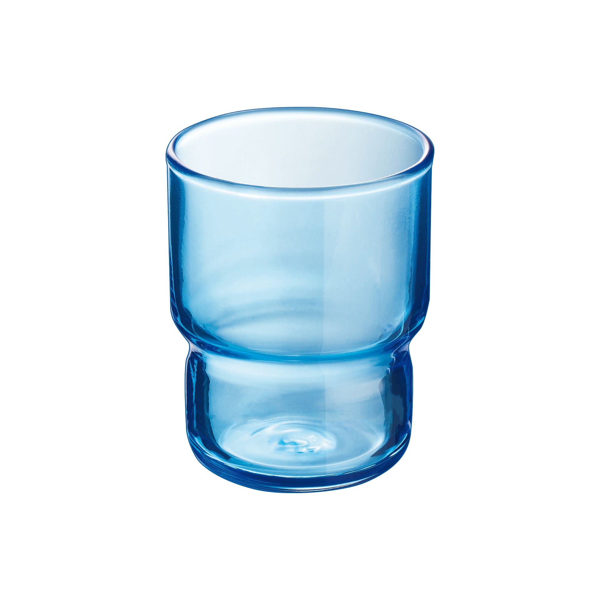 Verre forme basse 16cl Log Brush Vlue Arcoroc - 6 verres Arcoroc - Mathon - 2