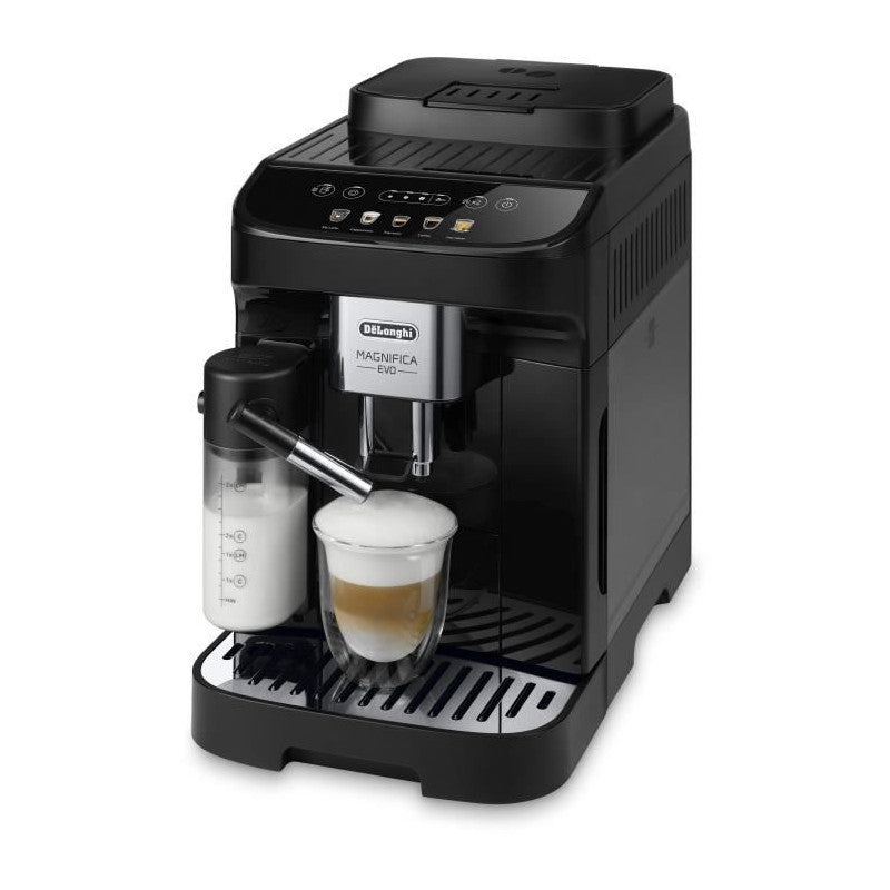 Magnifica Evo, Machine Expresso Avec Broyeur, Technologie Boissons Lactees, Ecam290.61.b, Noir Delonghi - Mathon - 2