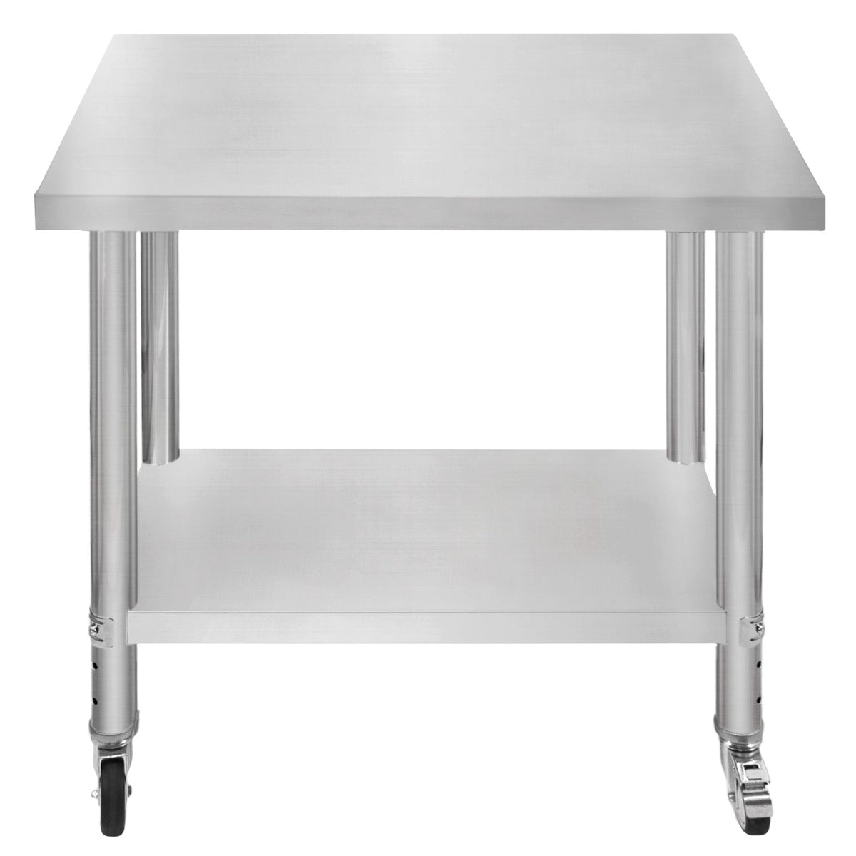 Table de Travail en Inox 76cm x 90cm x 86cm - KuKoo Kukoo - Mathon - 1