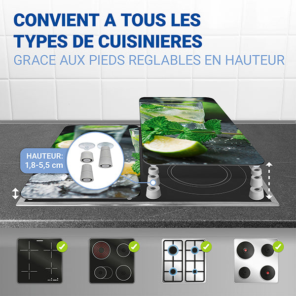 Set 2 couvre-plaques Mojito Wenko by Maximex - Mathon - 4