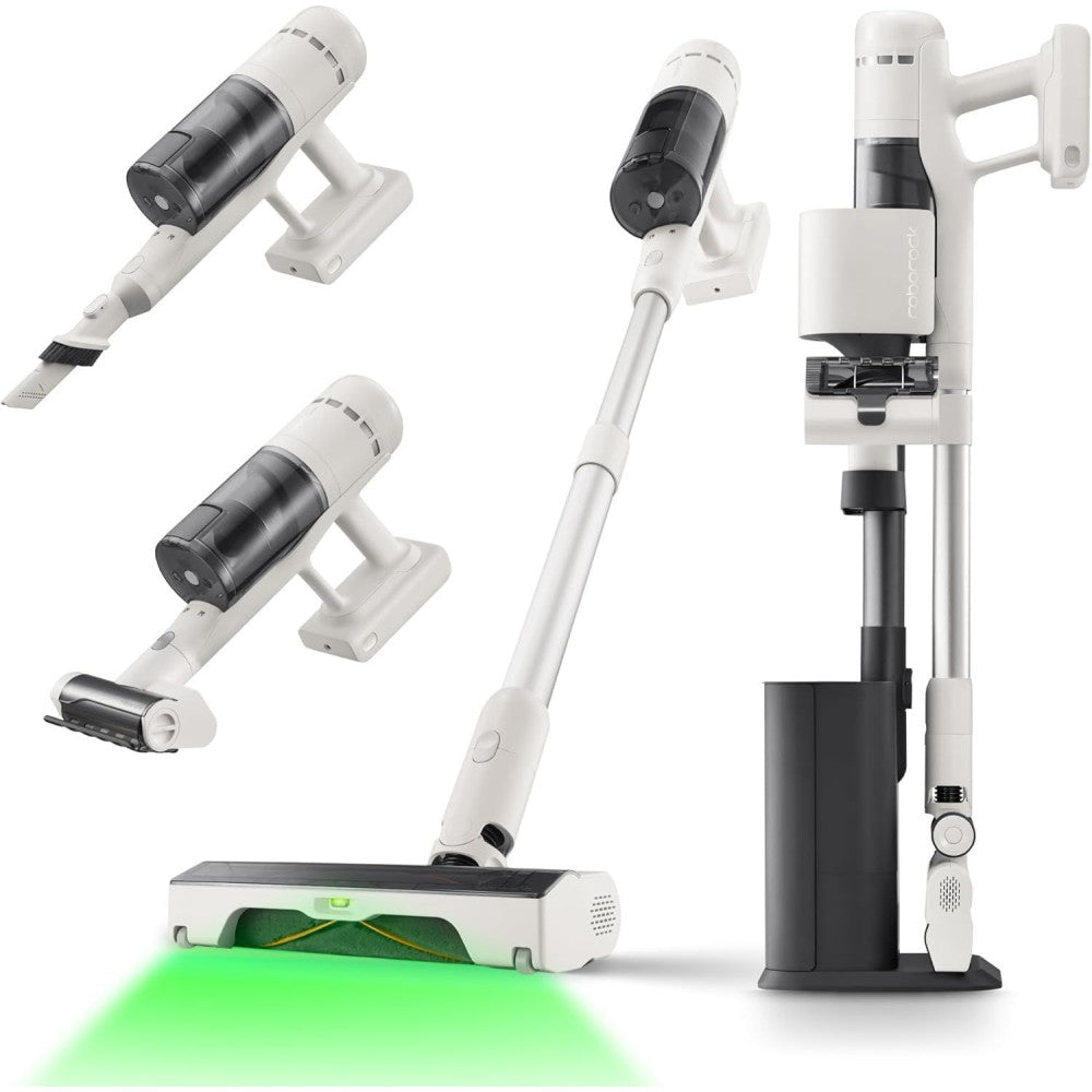 H60 Hub - Aspirateur Balai Sans Fil Avec Station De Vidage Automatique - Batterie Amovible 60 Min - 115 Aw Roborock - Mathon - 1