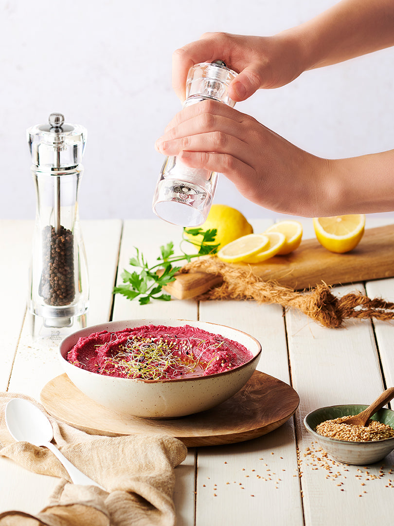 Vittel Moulin à poivre manuel transparent 23 cm Peugeot - Mathon - 4