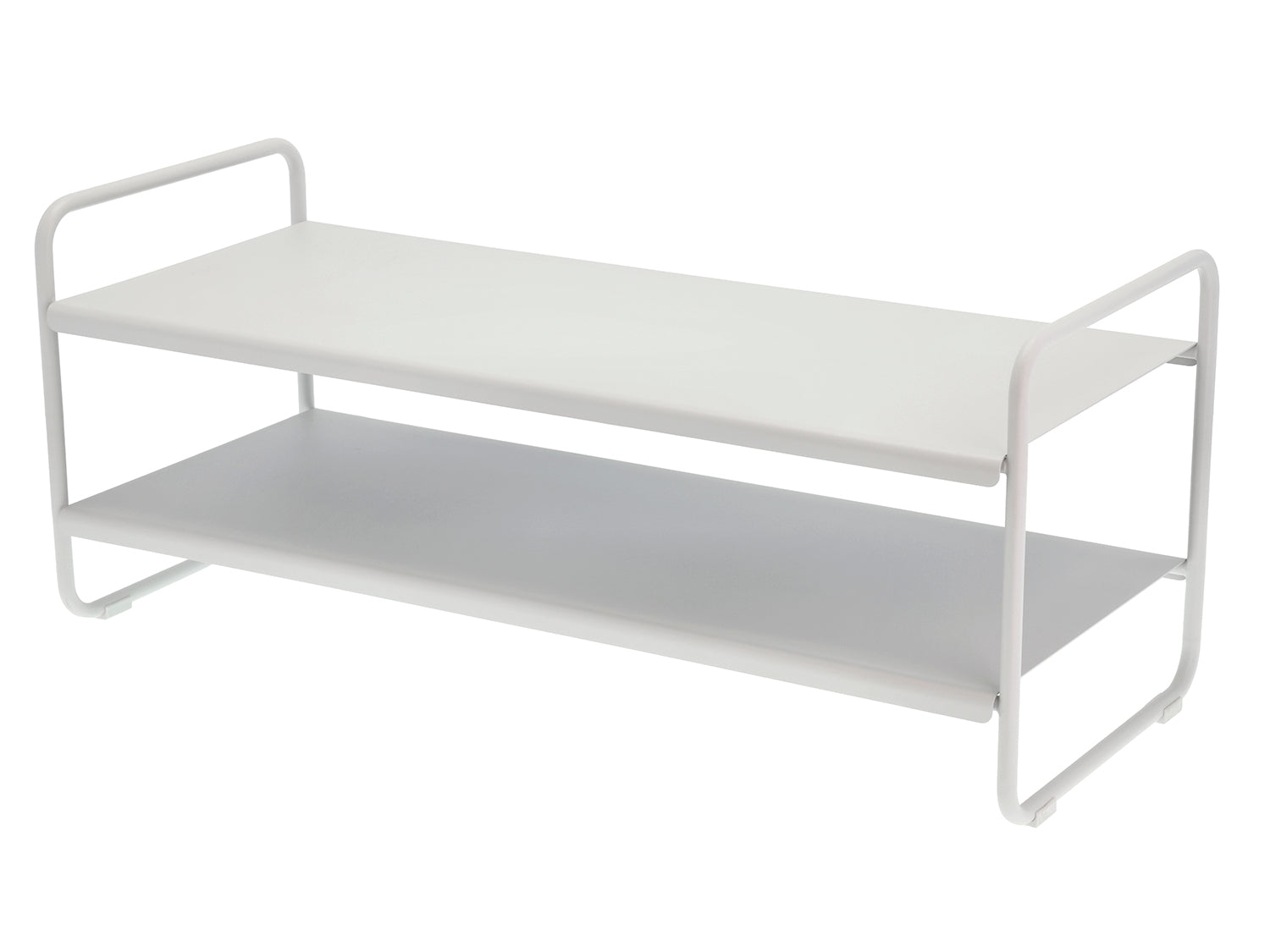 Etagère à chaussures A-SHOE RACK en acier thermolaqué Gris clair Zone Denmark - Mathon - 2