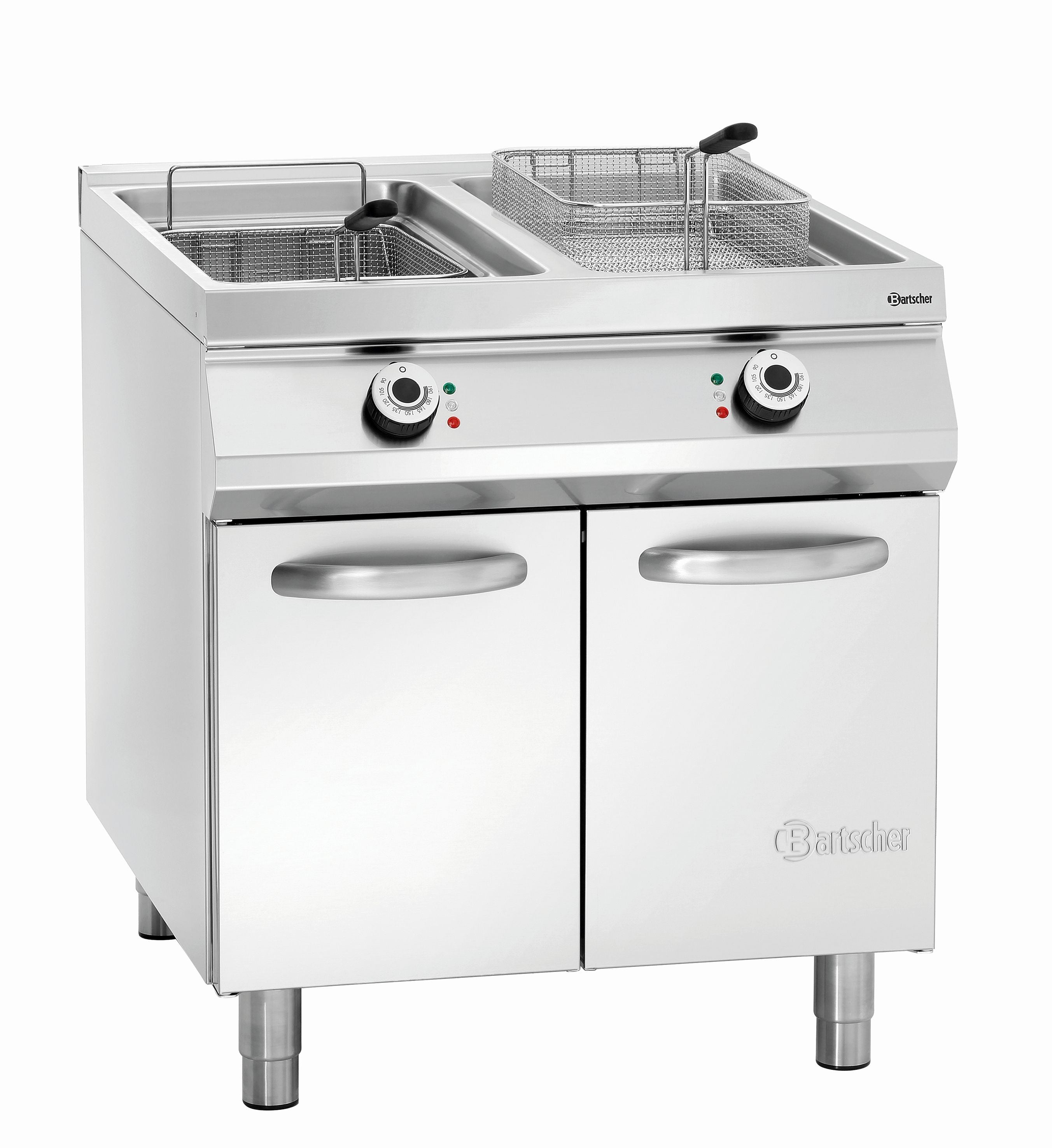 Friteuse électrique - 2 cuves de 20 litres - 34,8 kW - Bartscher - Mathon - 2