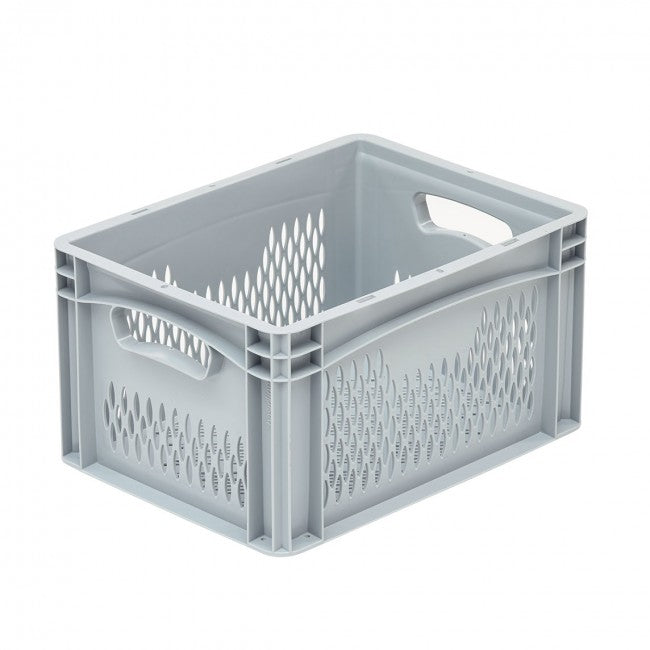 Bac Ajouré Gris 400X300X220 mm - Matériel CHR Pro - Mathon