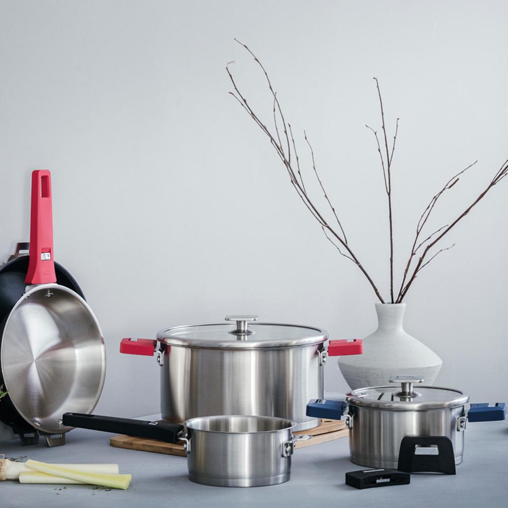 Poignée casserole amovible combi noir Lacor - Mathon - 3